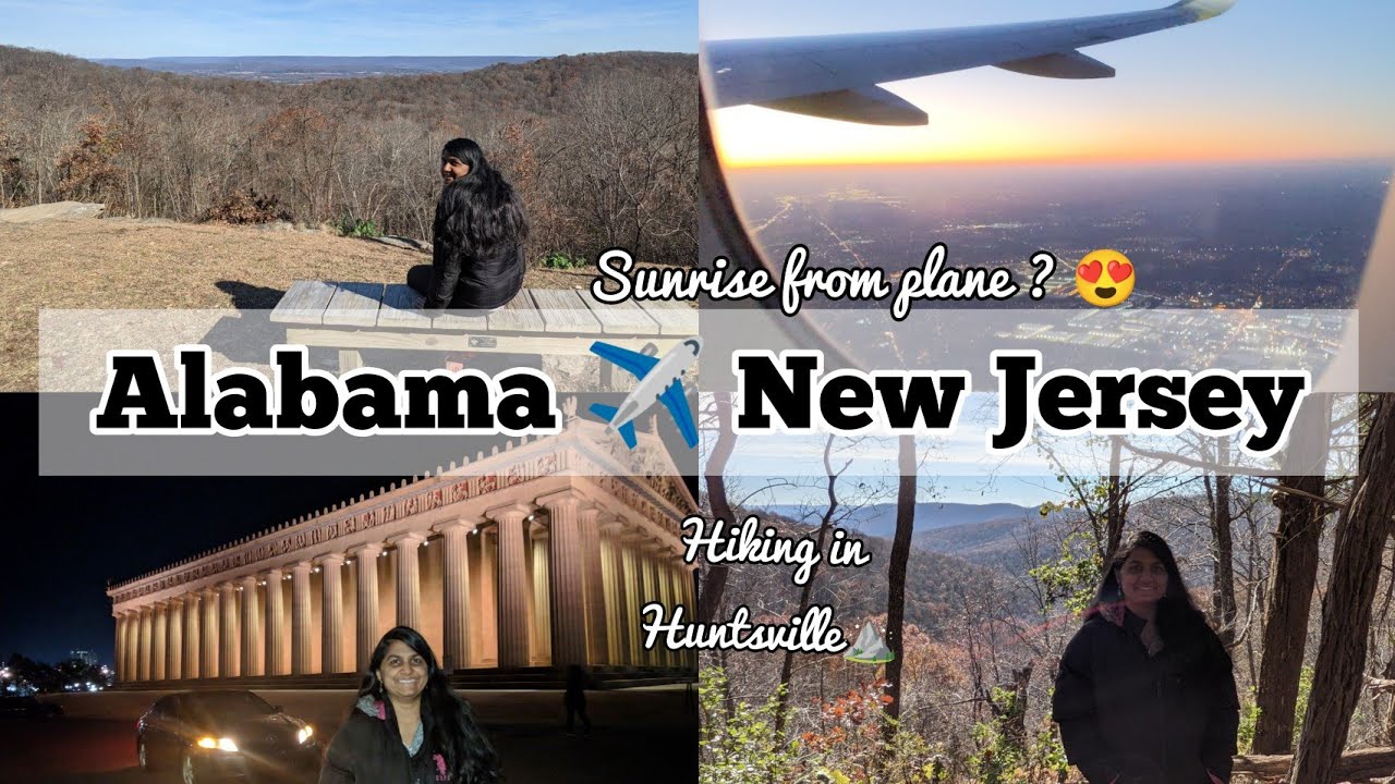 Hiking in Huntsville, Nashville downtown, amazing flight views 😍, Going back to New Jersey - Vlogmas