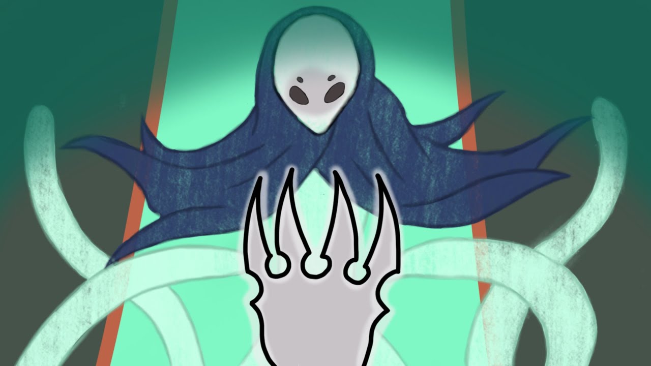 Бледный король в нужде — анимация Hollow Knight