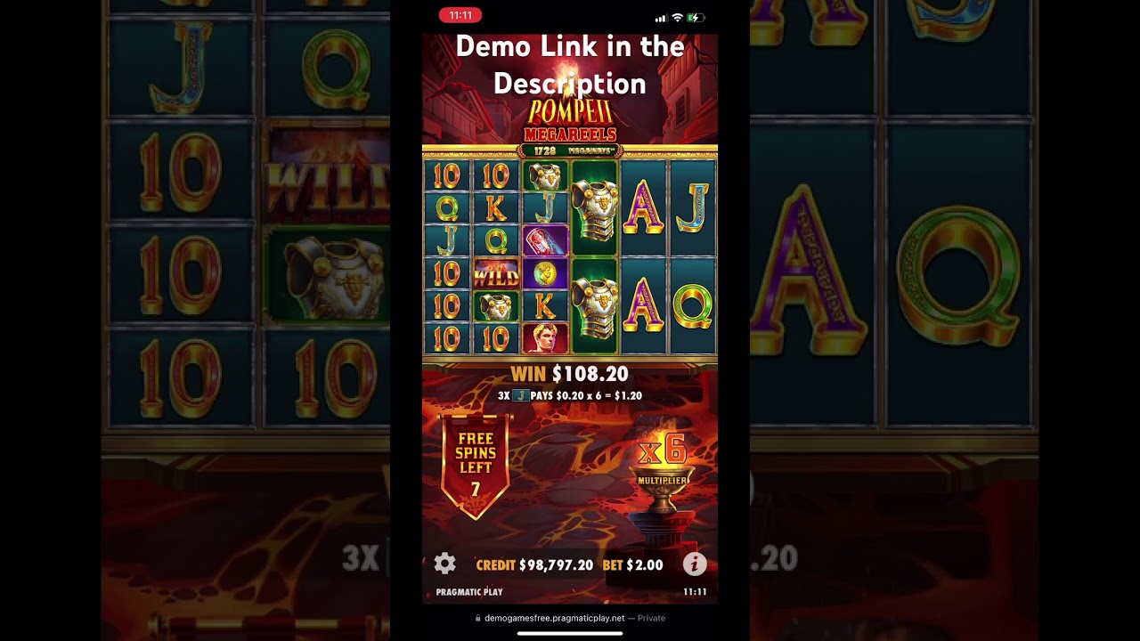 🔥 NEW SLOT | POMPEII MEGAREELS MEGAWAYS | PRAGMATIC