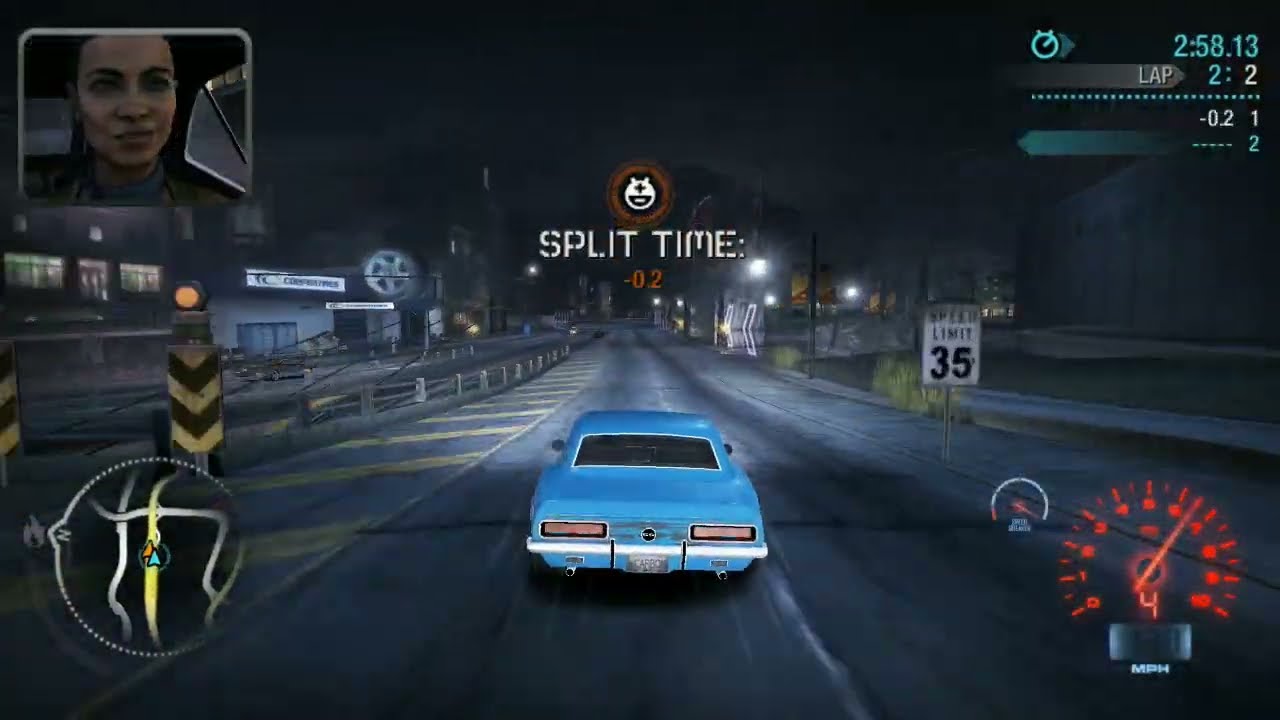 NFS Carbon Angie Vs Stock camaro Boss Fight