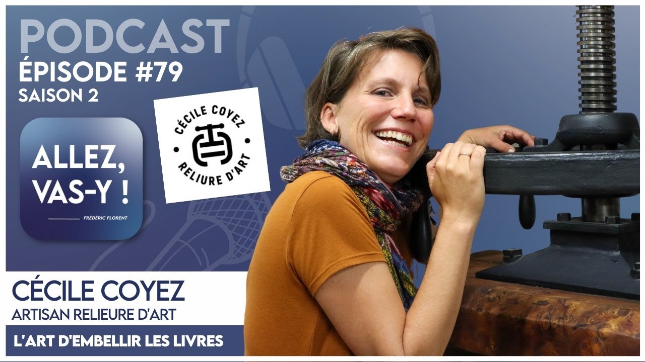 ENTREPRENEURIAT - Cécile, artisan relieure d'art