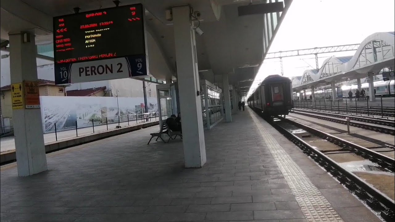 Trenle Eskişehir den Afyona Geri Dönüş #eskişehir #tren #afyon