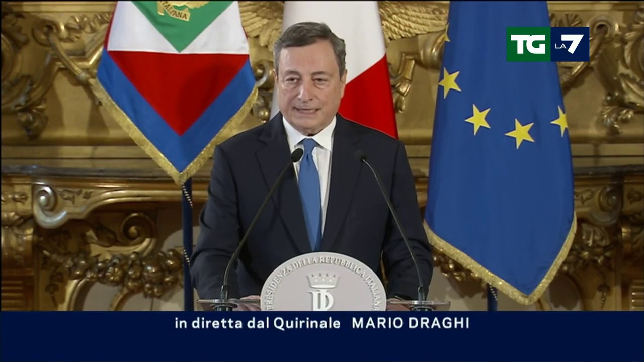 Crisi di Governo, Mario Draghi: 