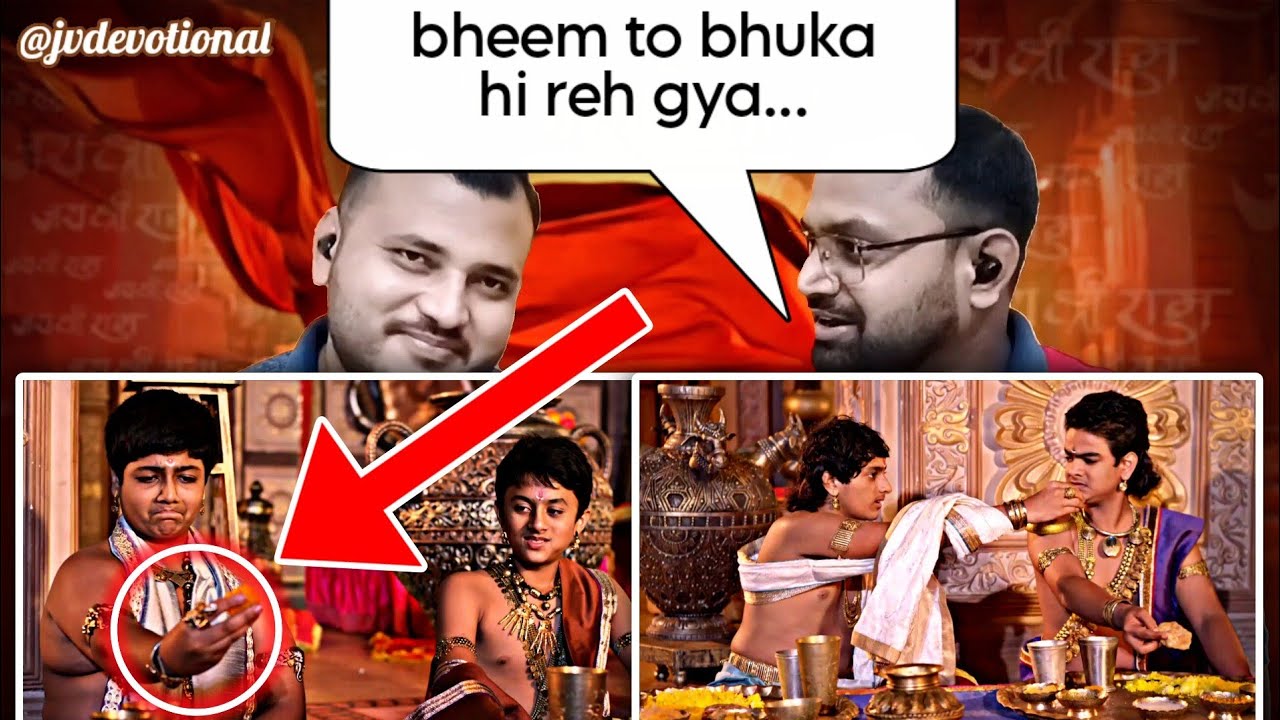 Mahabharat Episode 35 Part 1 | Reaction | Yudhishthir Solved the problem of having meal !!