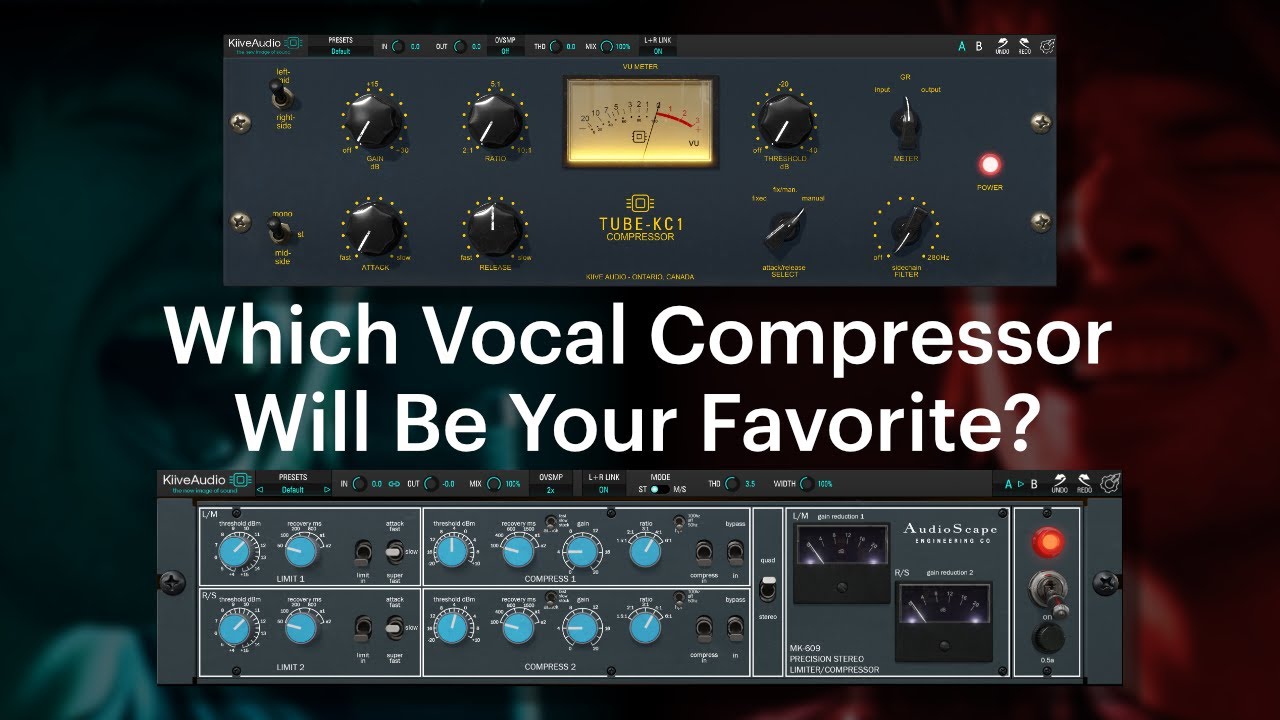 MK-609 vs Tube KC-1 vs ???? - Vocal Compressors Compared