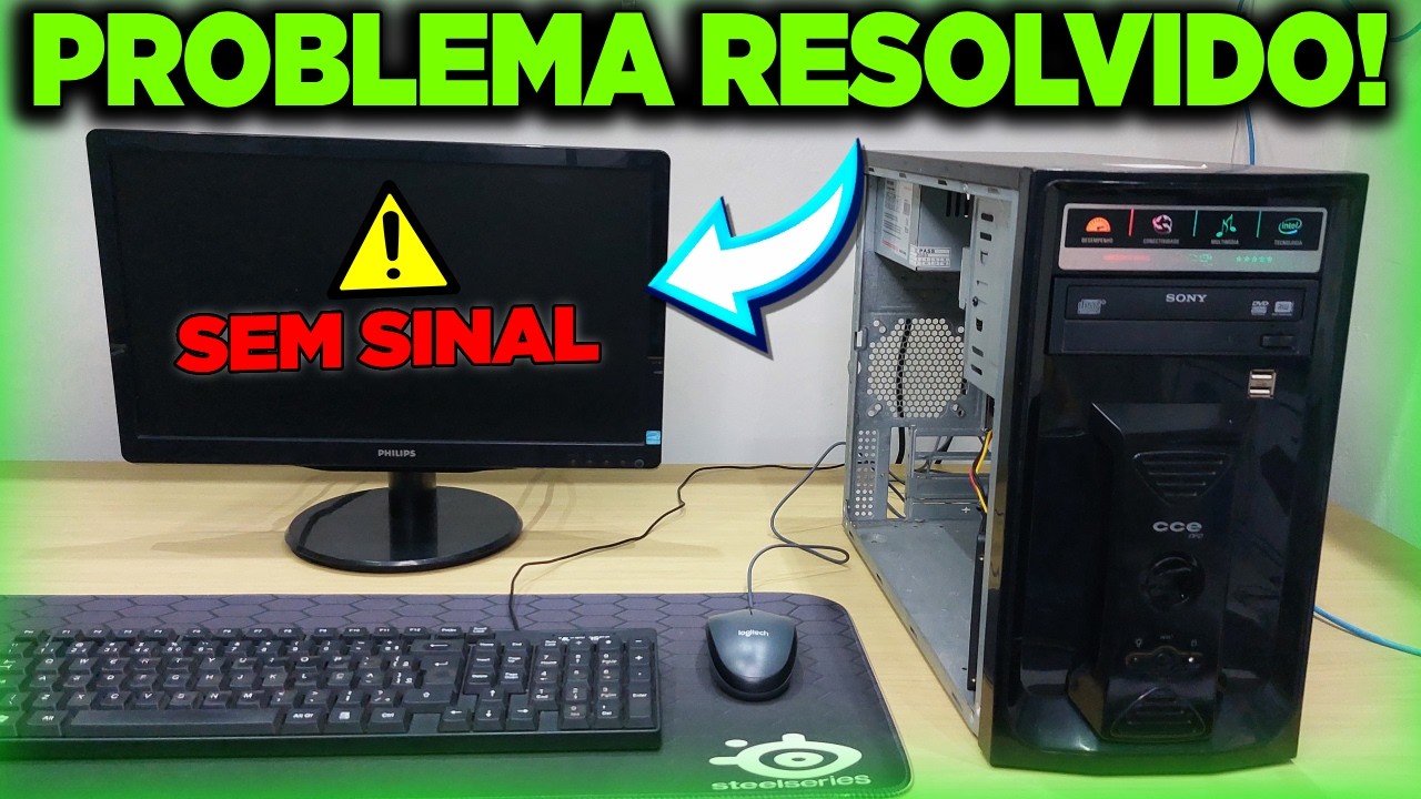 ✅Seu PC LIGA MAS NÃO DÁ VÍDEO? Aprenda a Consertar em 5 Minutos! 2025