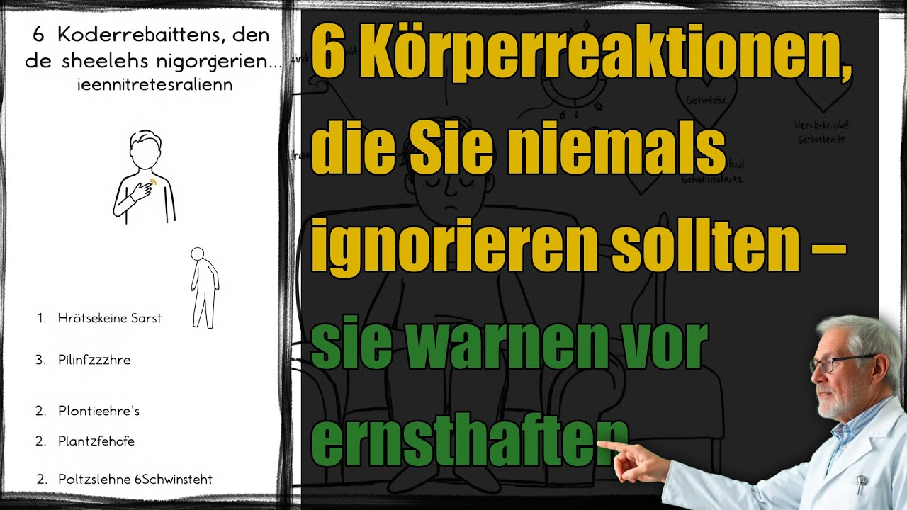 ❗6 K&ouml;rperreaktionen, die Sie niemals ignorieren sollten &ndash; sie warnen vor ernsthaften Problemen!