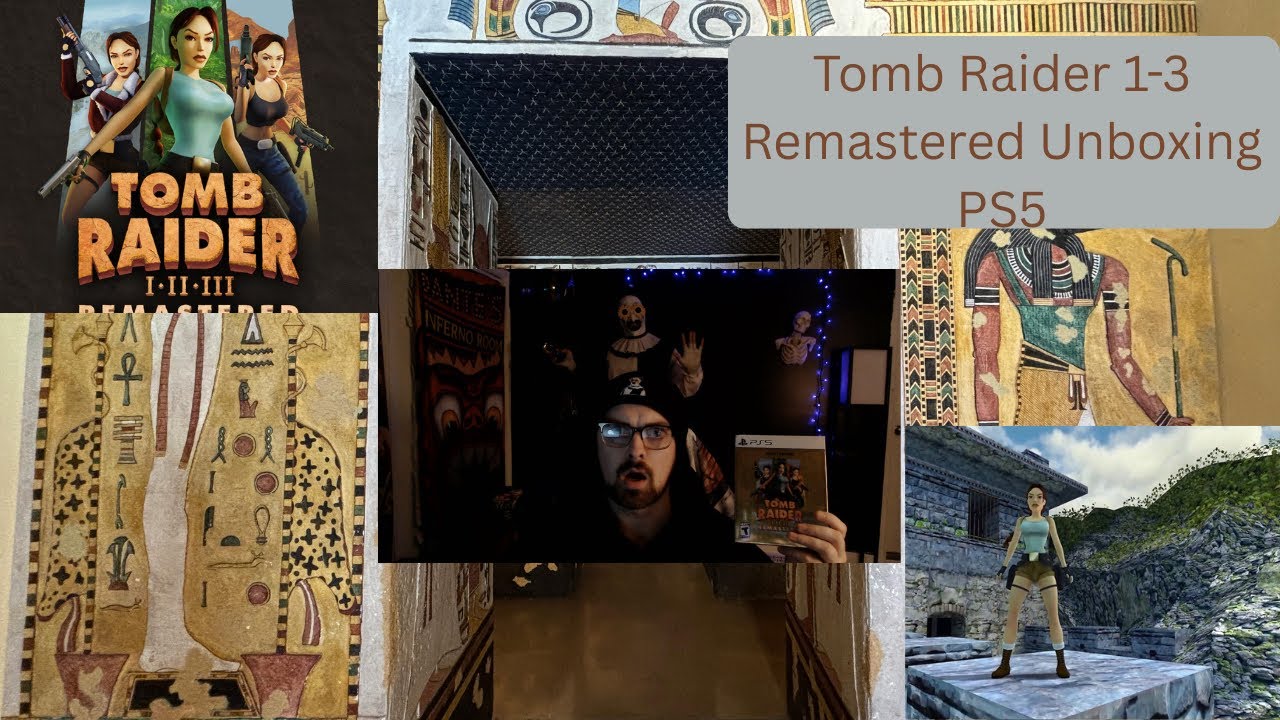 Tomb Raider 1-3 Remastered PS5 Deluxe Unboxing