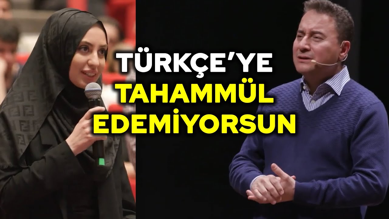 Anadilinde eğitim hakkını Türkçe düşmanlığı olarak algılayan seyirci, Ali Babacan'ı Fetö ile suçladı