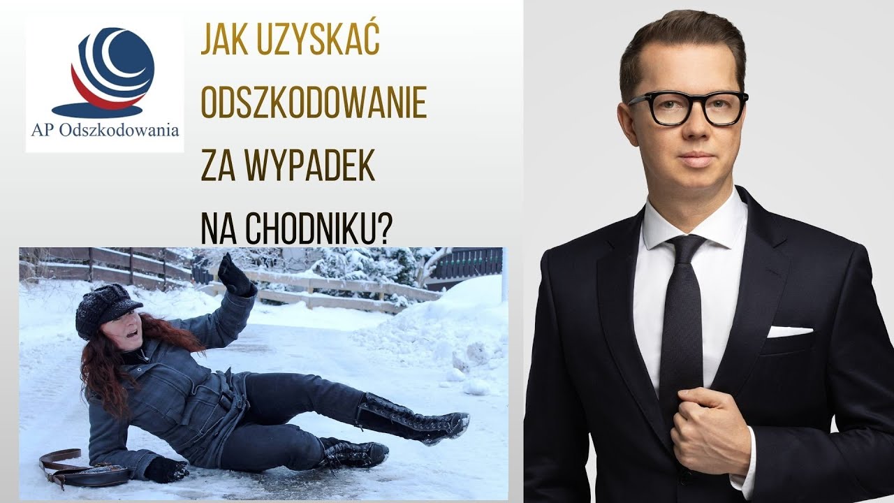 Śliski lub uszkodzony chodnik? Sprawdź jak uzyskać odszkodowanie za wypadek.