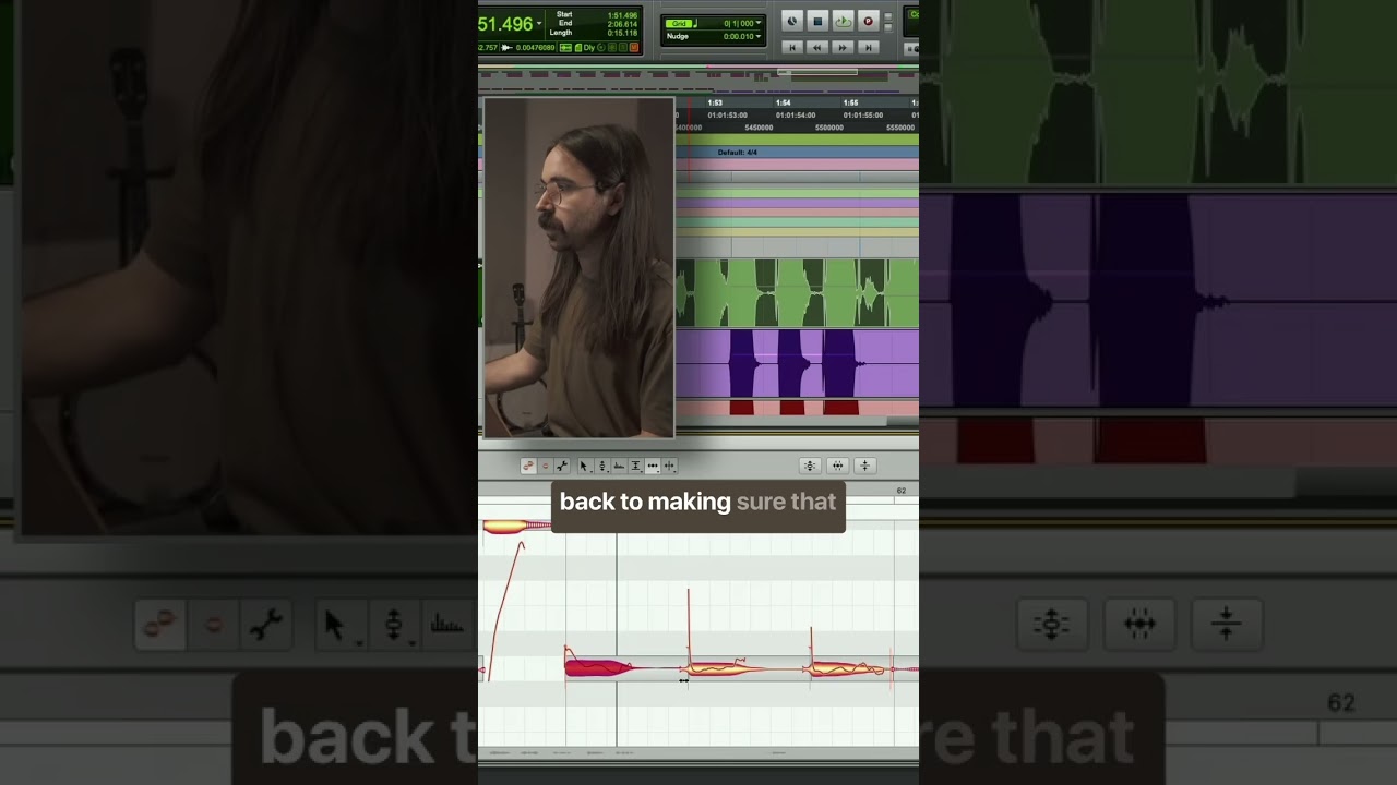 The Real Secret to Vocal Editing #audioengineering #recording #recordingtips #production #protools