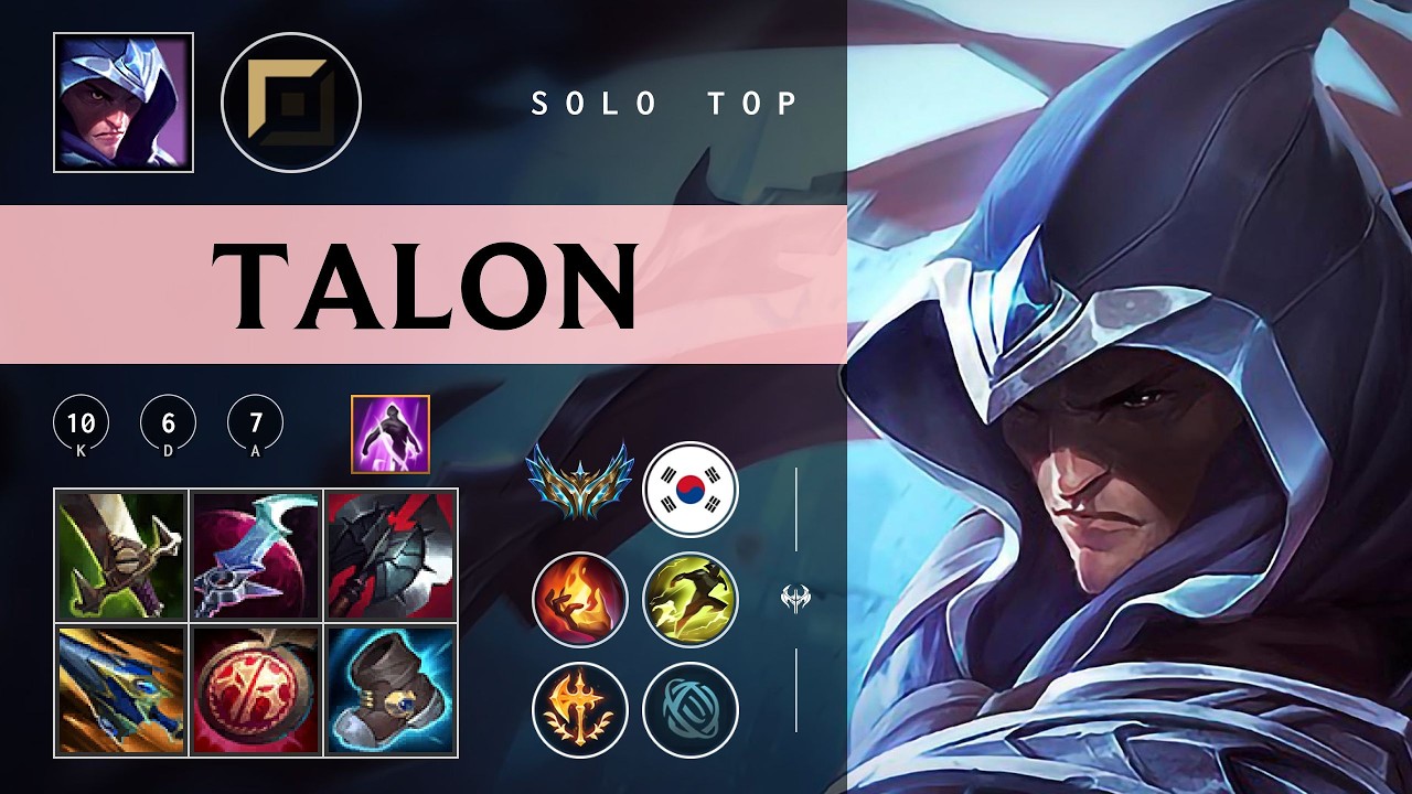 Talon Top vs Dr. Mundo - KR Challenger Patch 26.05