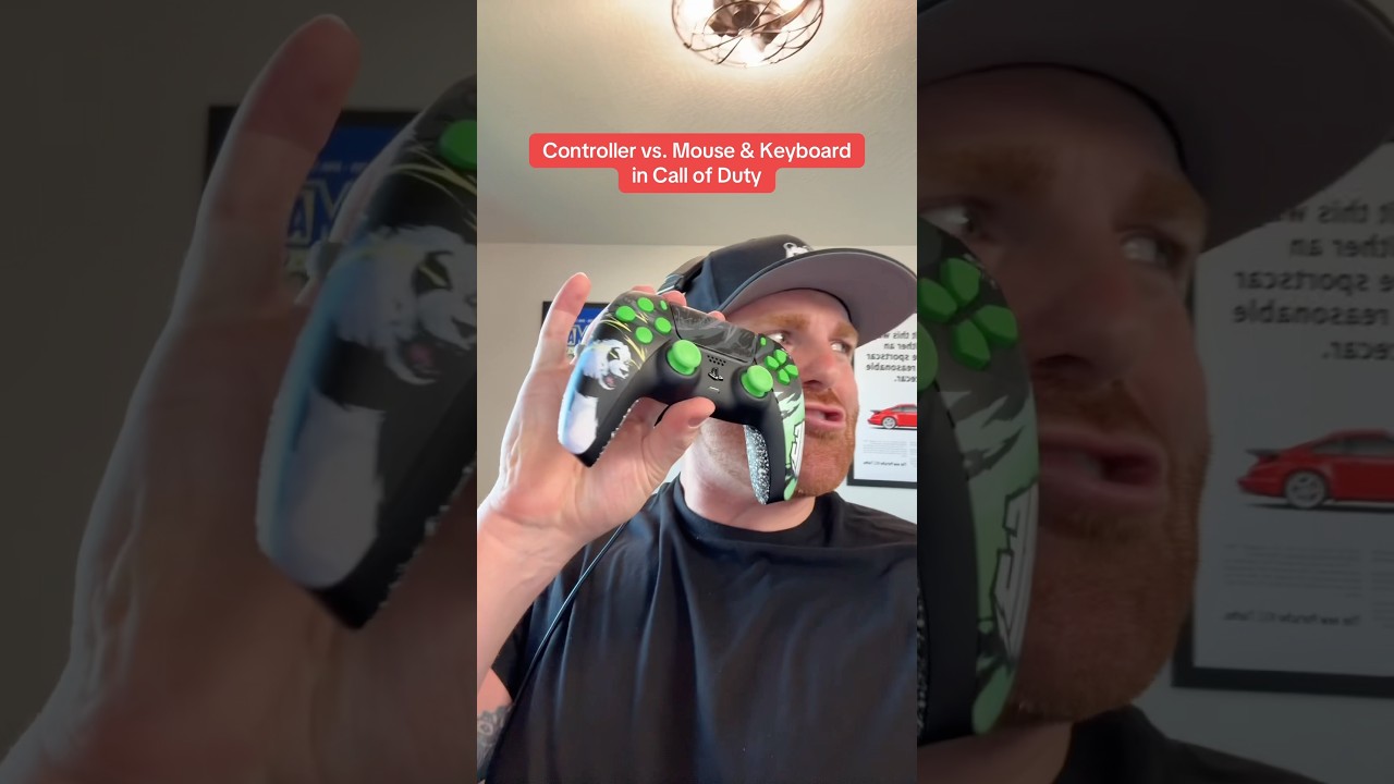 Controller Player vs. Mouse & Keyboard in Call of Duty 1v1 😂 #CallofDuty