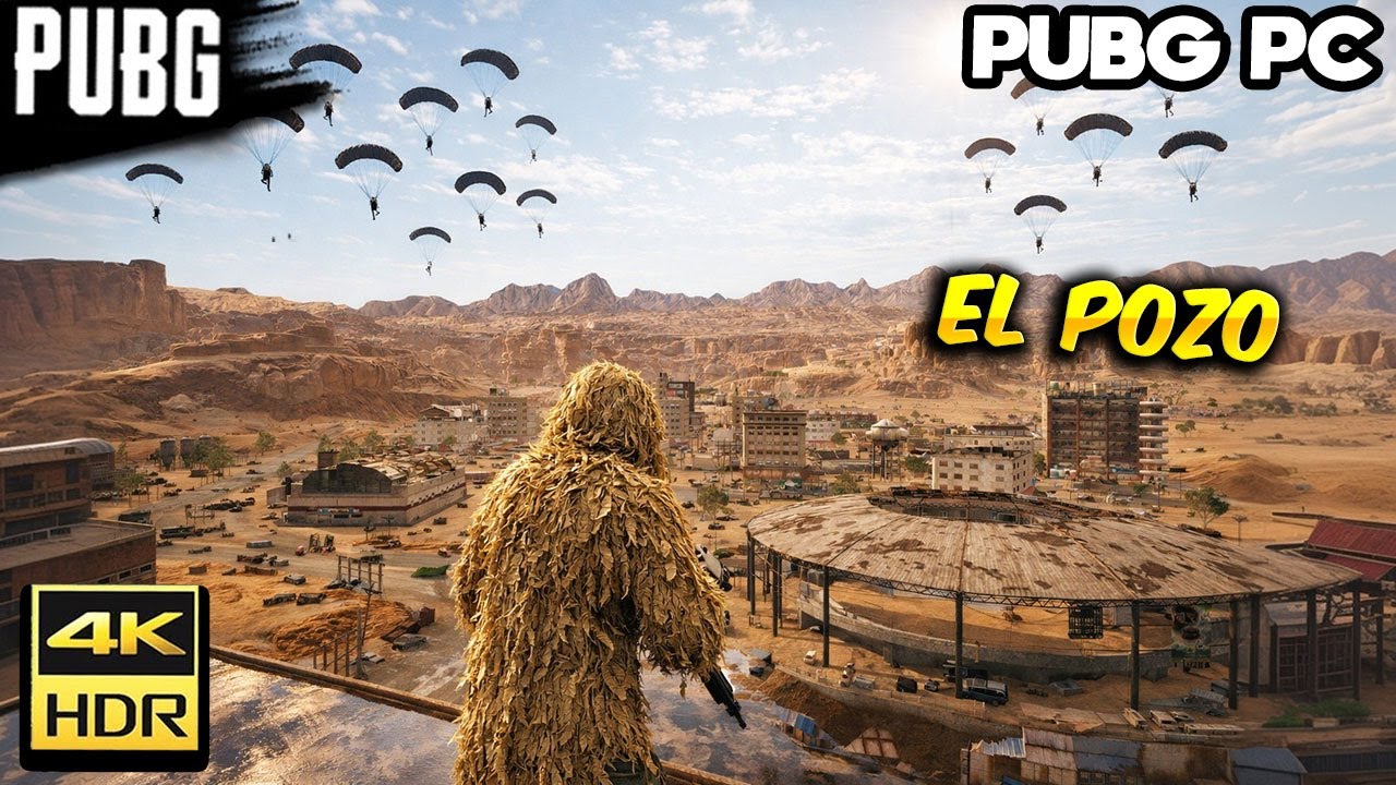 PUBG PC pero CIERRA EN EL POZO de MIRAMAR con 300% TENSION BRO 🥰 Gráficos al MAXIMO
