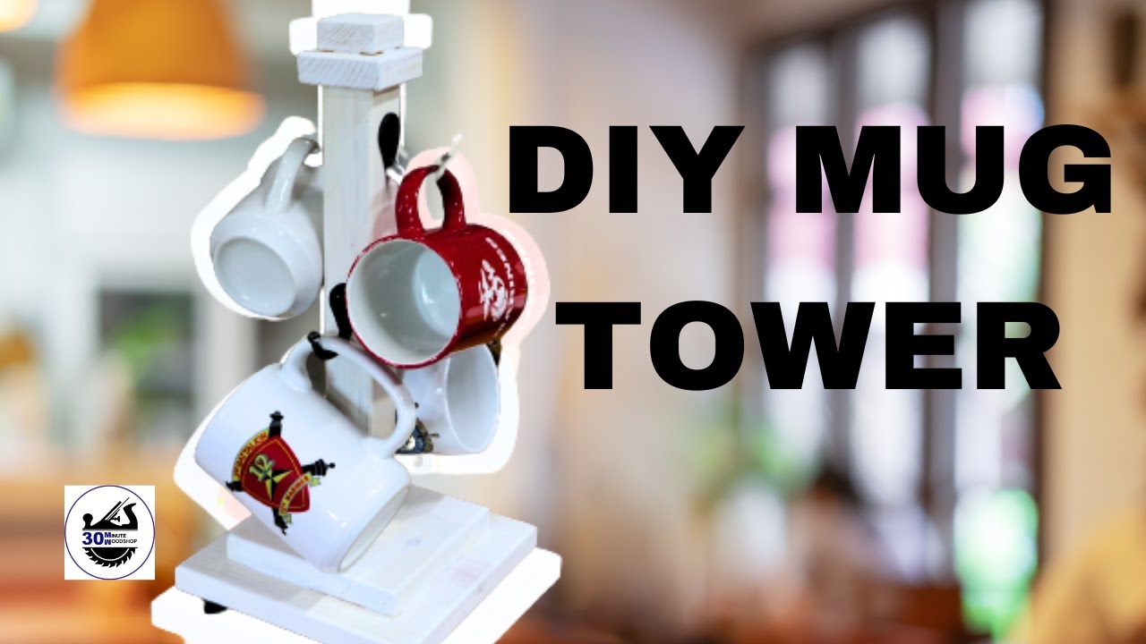 DIY Coffee Mug Tree