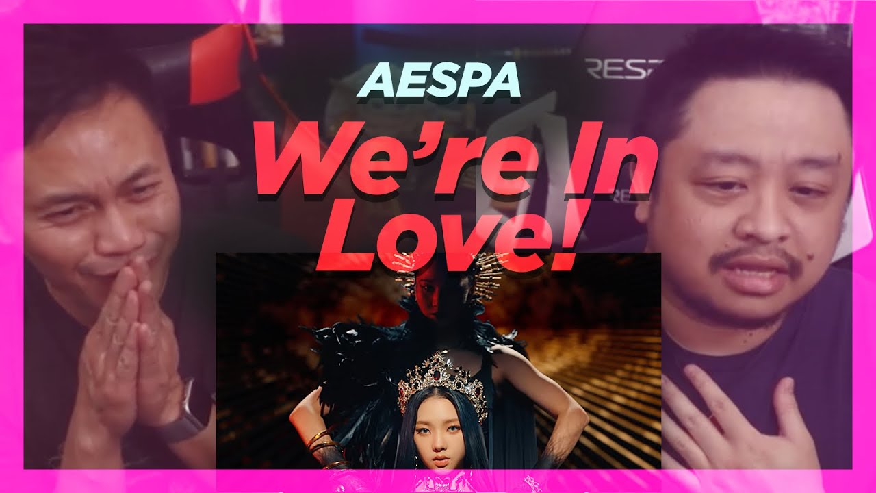They are Amazing Reaction to aespa - BLACK MAMBA MV!