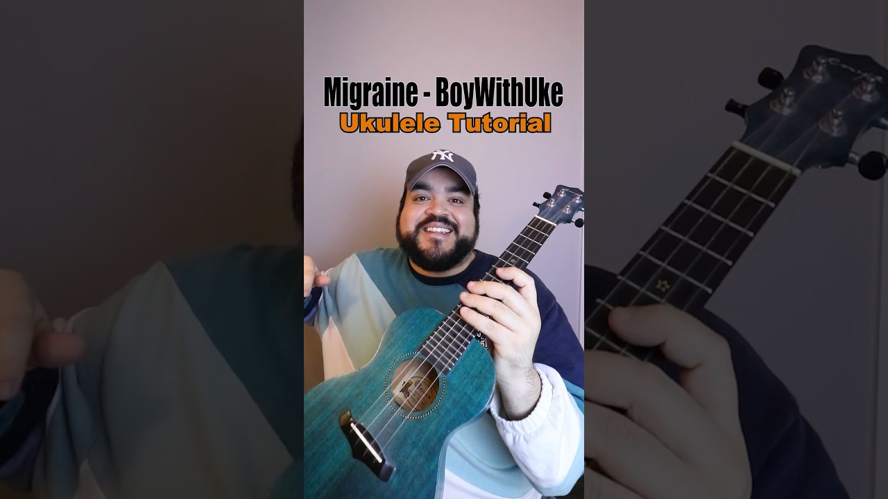How to play Migraine by BoyWithUke (Ukulele Tutorial) #shorts