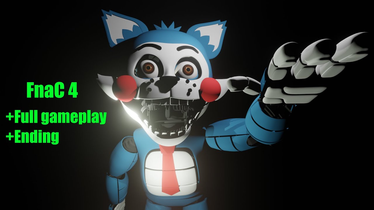 FnaC 4 DEMO Fanmade! Full gameplay+ ending