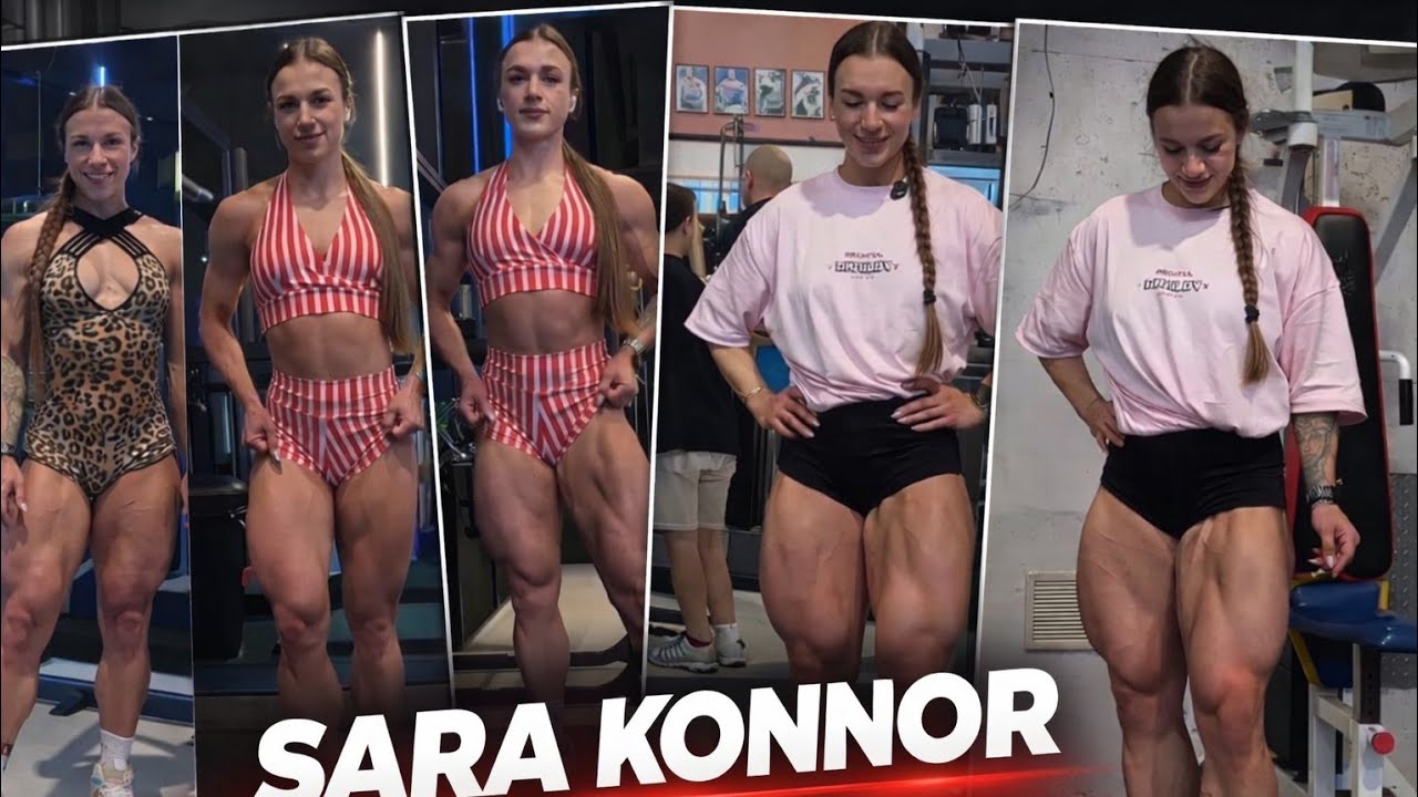 Сара Коннор 🔥 || Милашка 🥰 с мускулами 💪 || Мамочка-бодибилдер ❤️ #фитнес #бодибилдинг #вирусное ...
