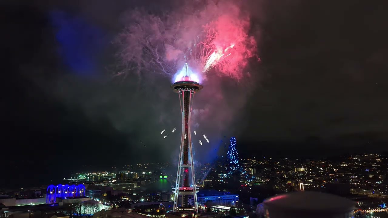 2023 Space Needle fireworks