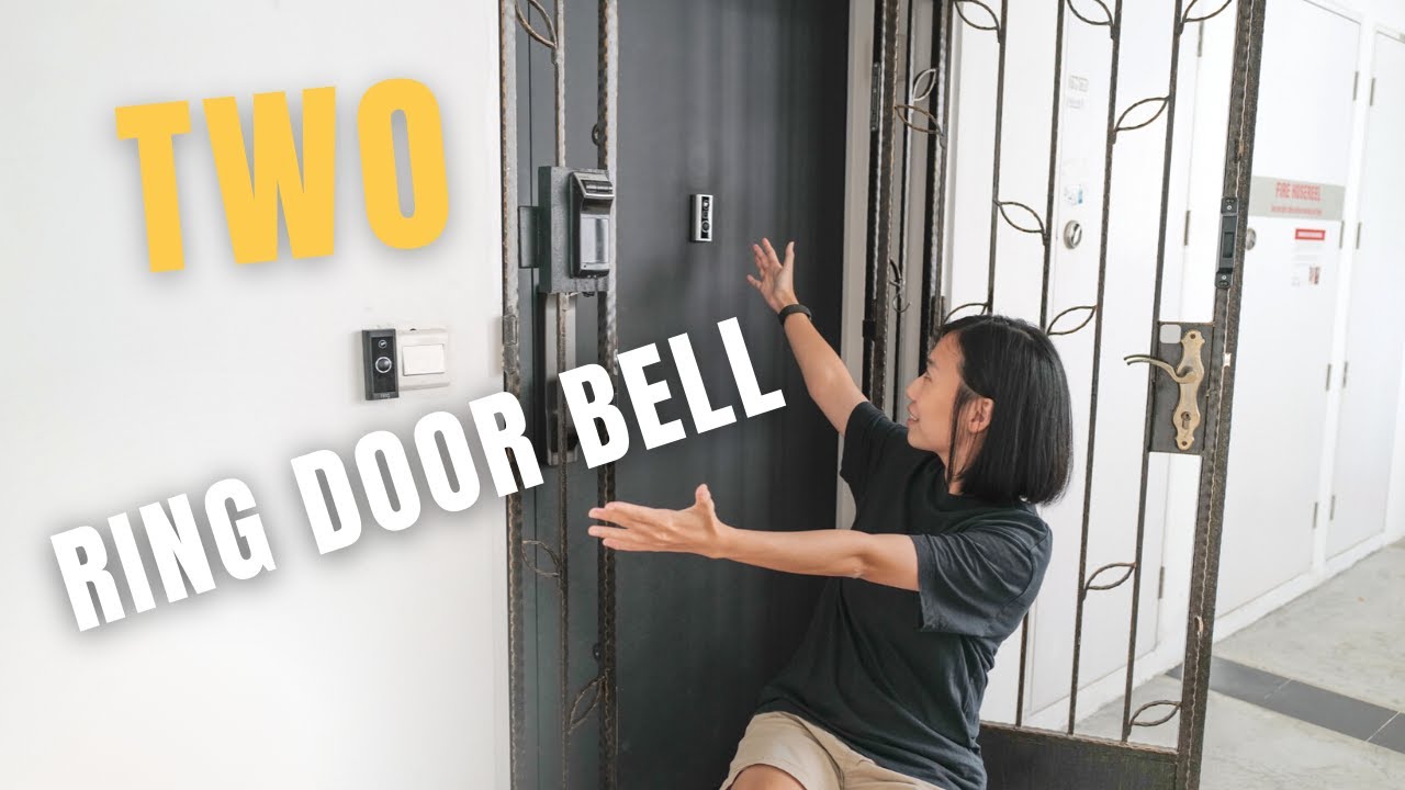 Ring Peephole DoorBell and Ring Wired Doorbell Review. Singapore HDB Installation