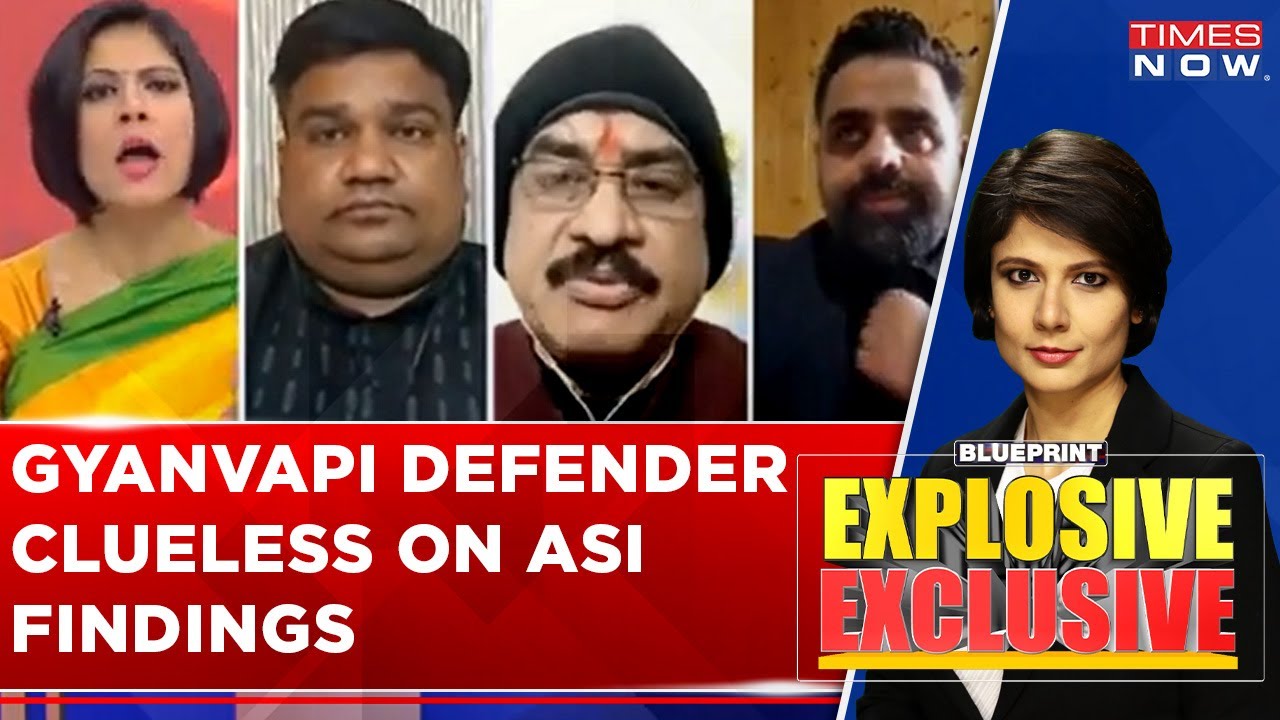 Gyanvapi Mosque Defender Clueless When Asked About ASI Survey Findings- Hindu Deities Idols