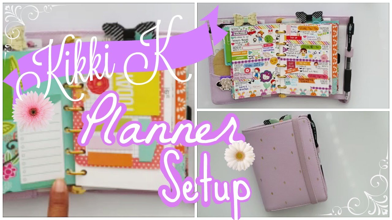My Updated Pocket Kikki K Planner Setup