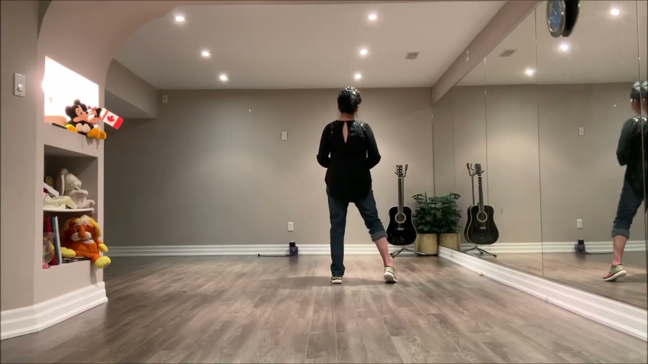 Mountain of a Man line dance (Dance & Teach)