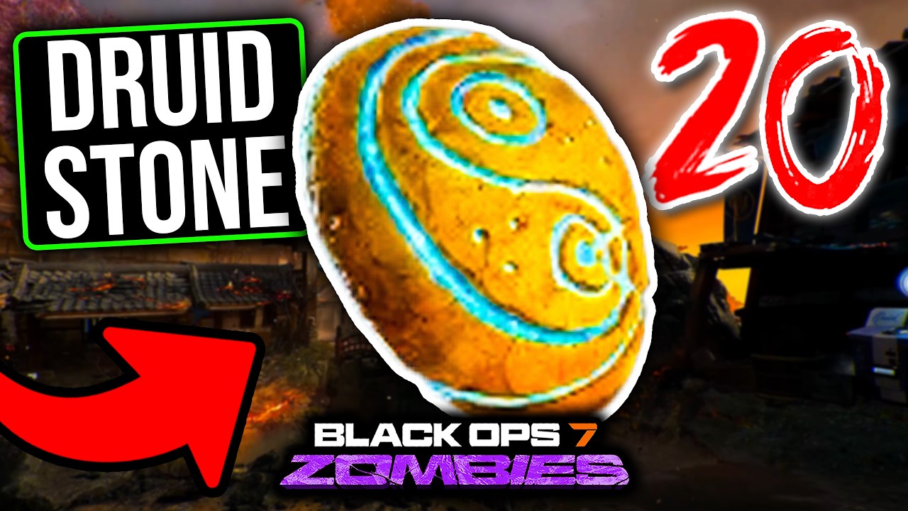 ПОСМОТРИ ЭТО, прежде чем пытаться получить реликвию &laquo;DRUID STONE&raquo; в BO7 Zombies!