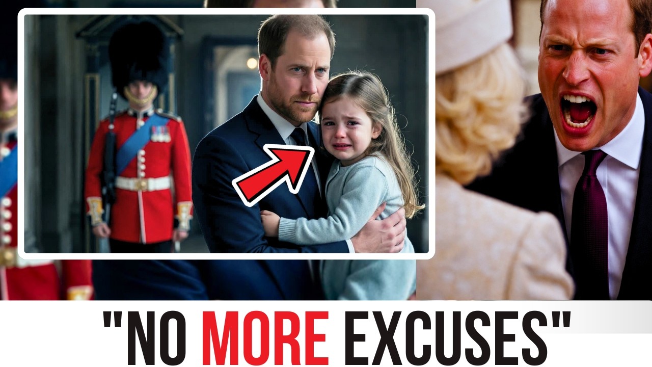 Prince William Lifts Charlotte Into His Arms After a Royal Guard Reveals What Was Hidden