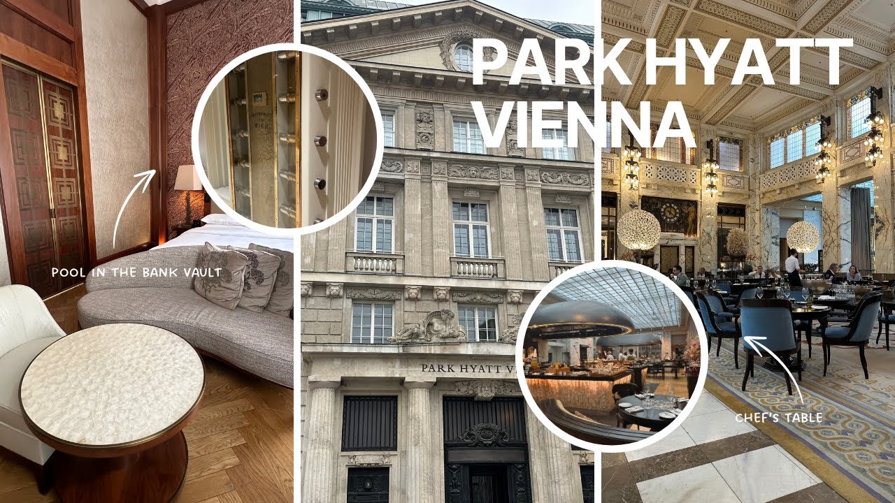 Park Hyatt Vienna Hotel & Room Tour | Luxury Stay in a Historic Former Bank