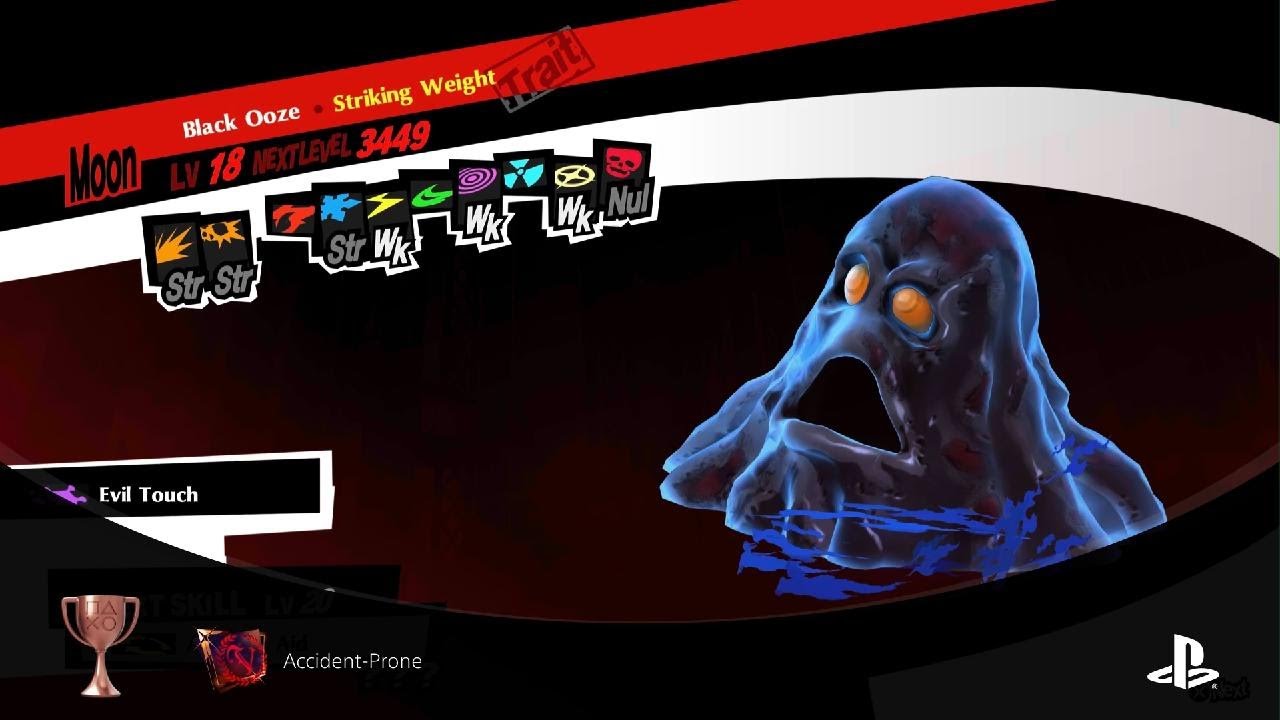 Persona 5 Royal: Accident-Prone Trophy