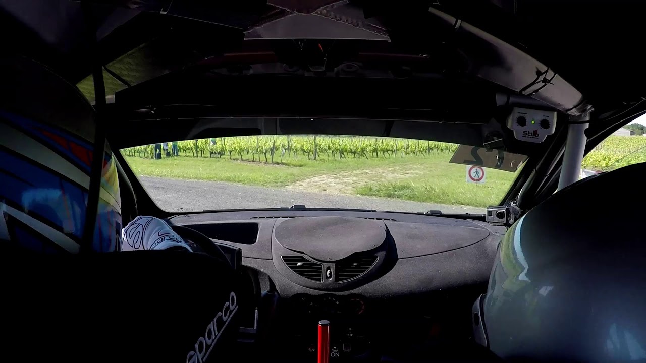 ES 1 Arthur BEYLARD & Pierrick DUPAS   Rallye du Saint Emilion 2019   Pierre Brunet Productions