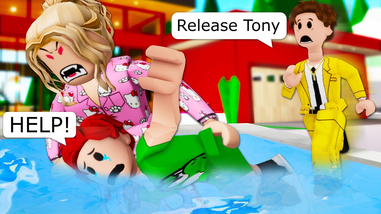 ROBLOX Brookhaven 🏡RP - FUNNY MOMENTS: Tony's Depressed Wife | Roblox Idol