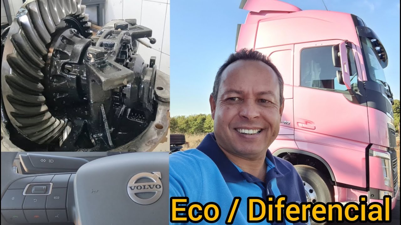 FH FMX FM Volvo linha F Como usar os Três Níveis  ECO e um Diferencial Aberto