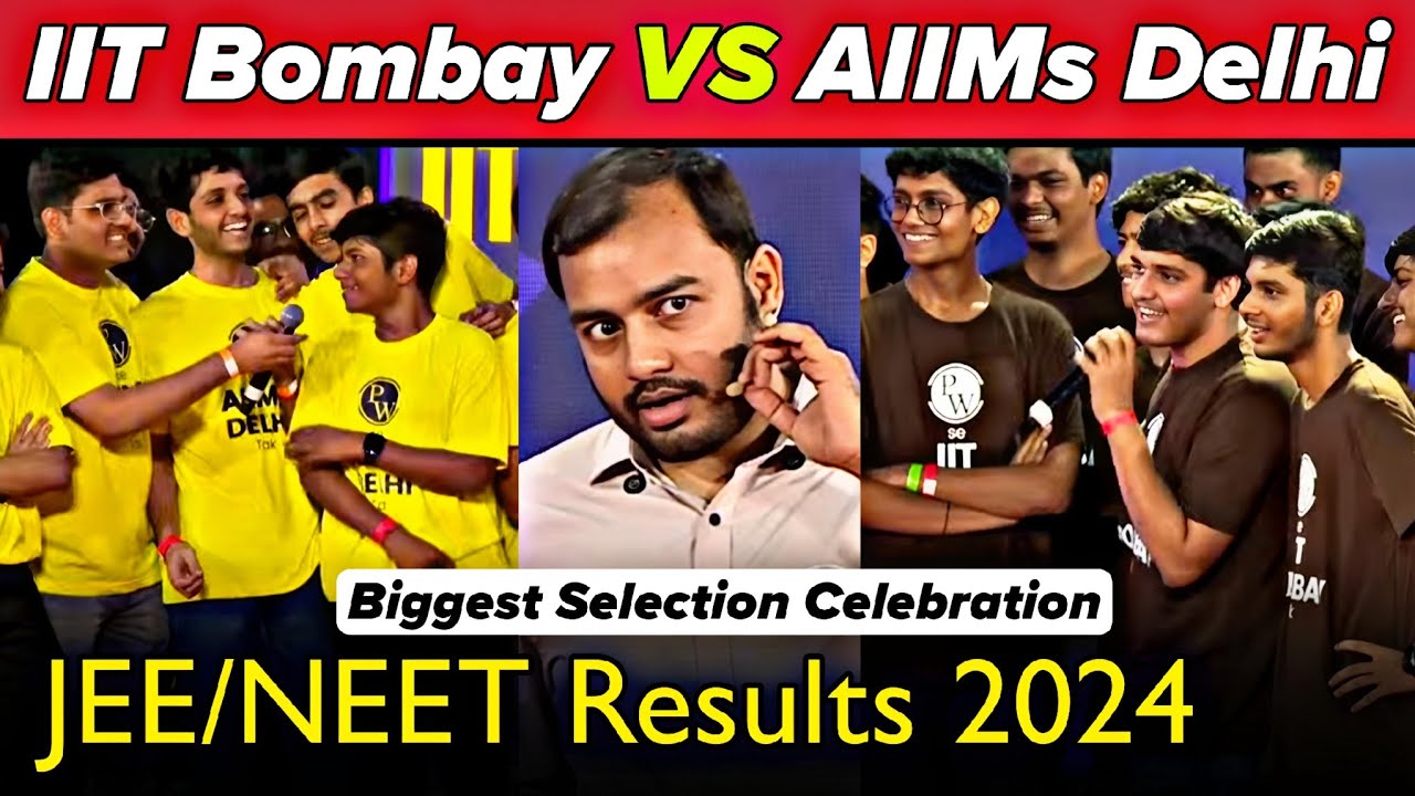 JEE/NEET Results 2024: BHARAT Ka Sabse Bada SELECTION Celebration !! 💥 PhysicsWallah.