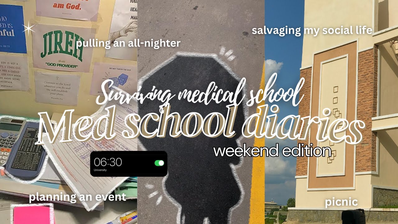 SURVIVING 72 hours as a MEDICAL STUDENT👩🏽‍⚕️🩺| Med School Diaries🩻