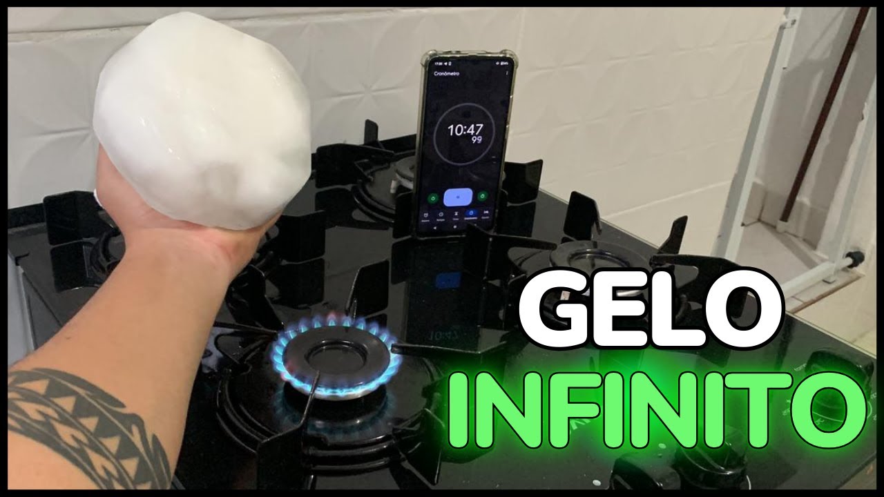 ✅ COMO FAZER GELO INFINITO - NÃO DERRETE 😱 DIY / FAÇA VOCÊ MESMO