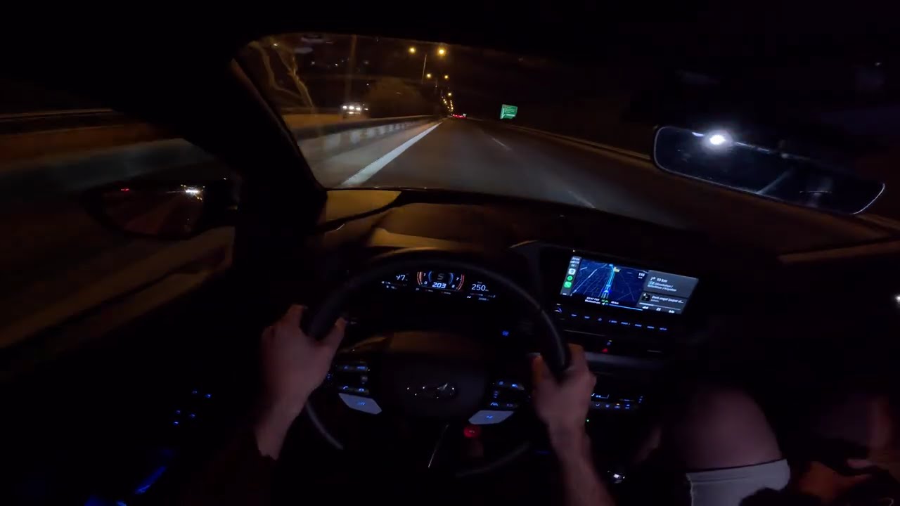 HYUNDAİ İ20N GAZLAMA POV/NİGHT DİRVE