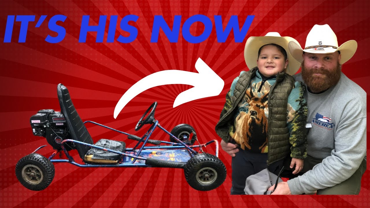 Reviving my childhood Manco Go Kart for my son's birthday