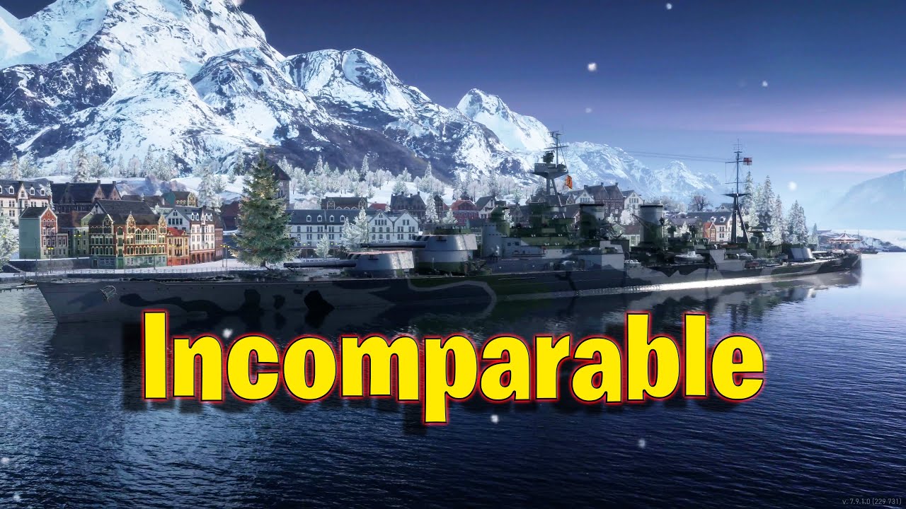 Meet The Incomparable! Legendary British Battleship in World of Warships Legends!
