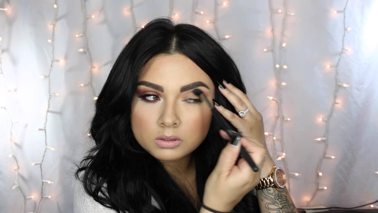 THANKSGIVING GLAM MAKEUP LOOK