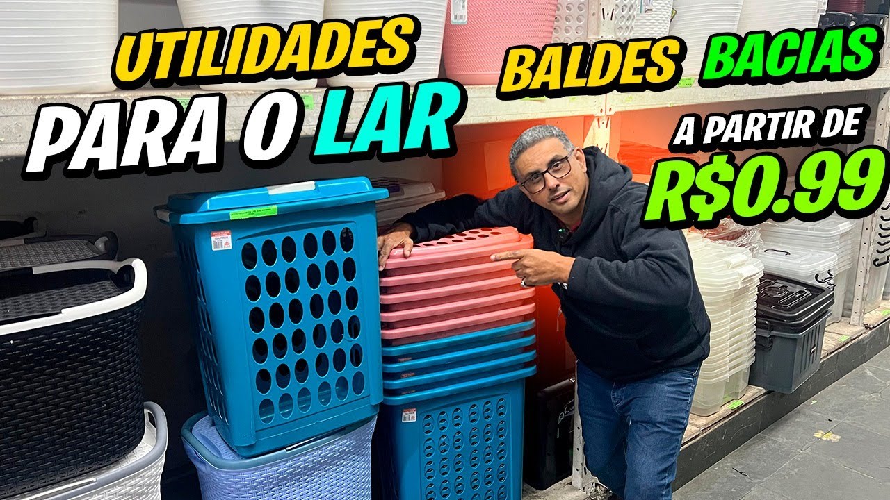 Fornecedor de UTILIDADES - Só no Brás você encontra um Preço tão Barato.