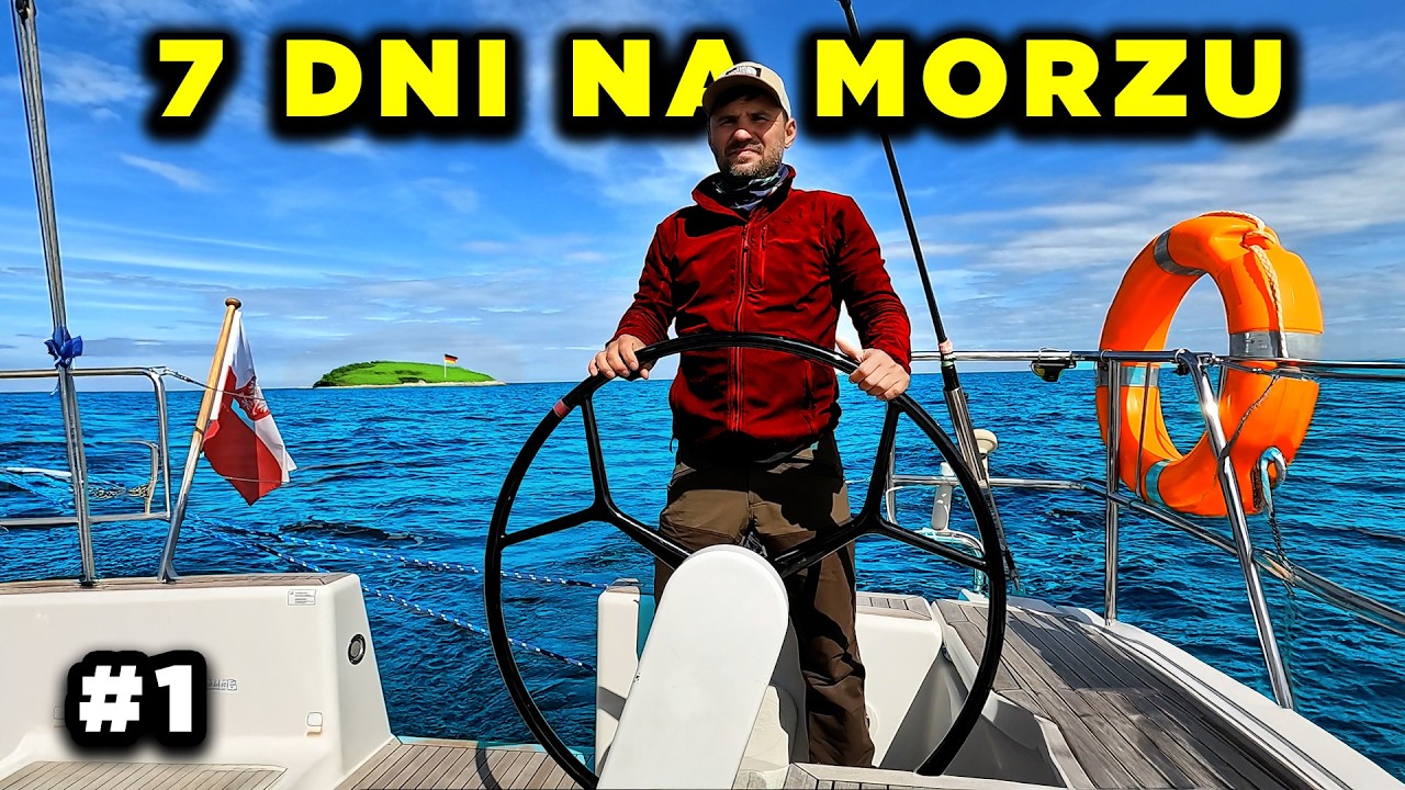 WYMIOTY, AWARIE, SZTORM - 7 DNI NA JACHCIE!!
