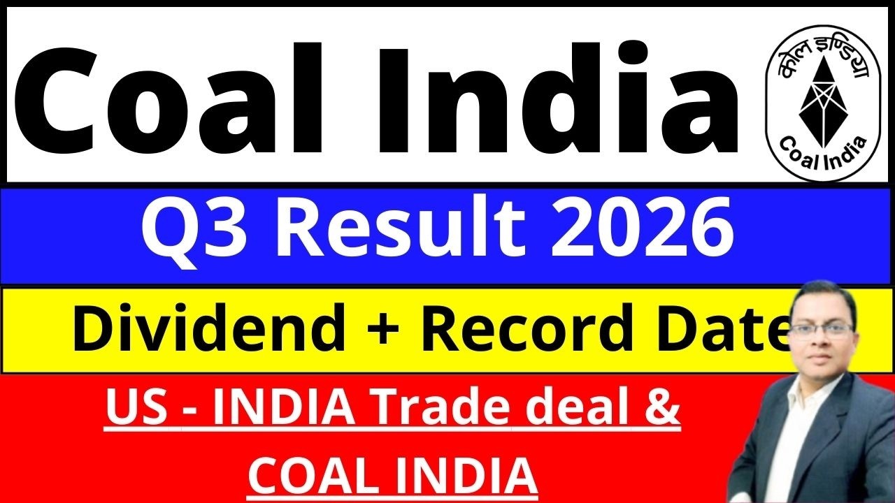 COAL INDIA SHARE DIVIDEND I Coal india q3 reuslt 2026 I COAL INDIA SHARE NEWSAND US INDIA TRADE DEAL