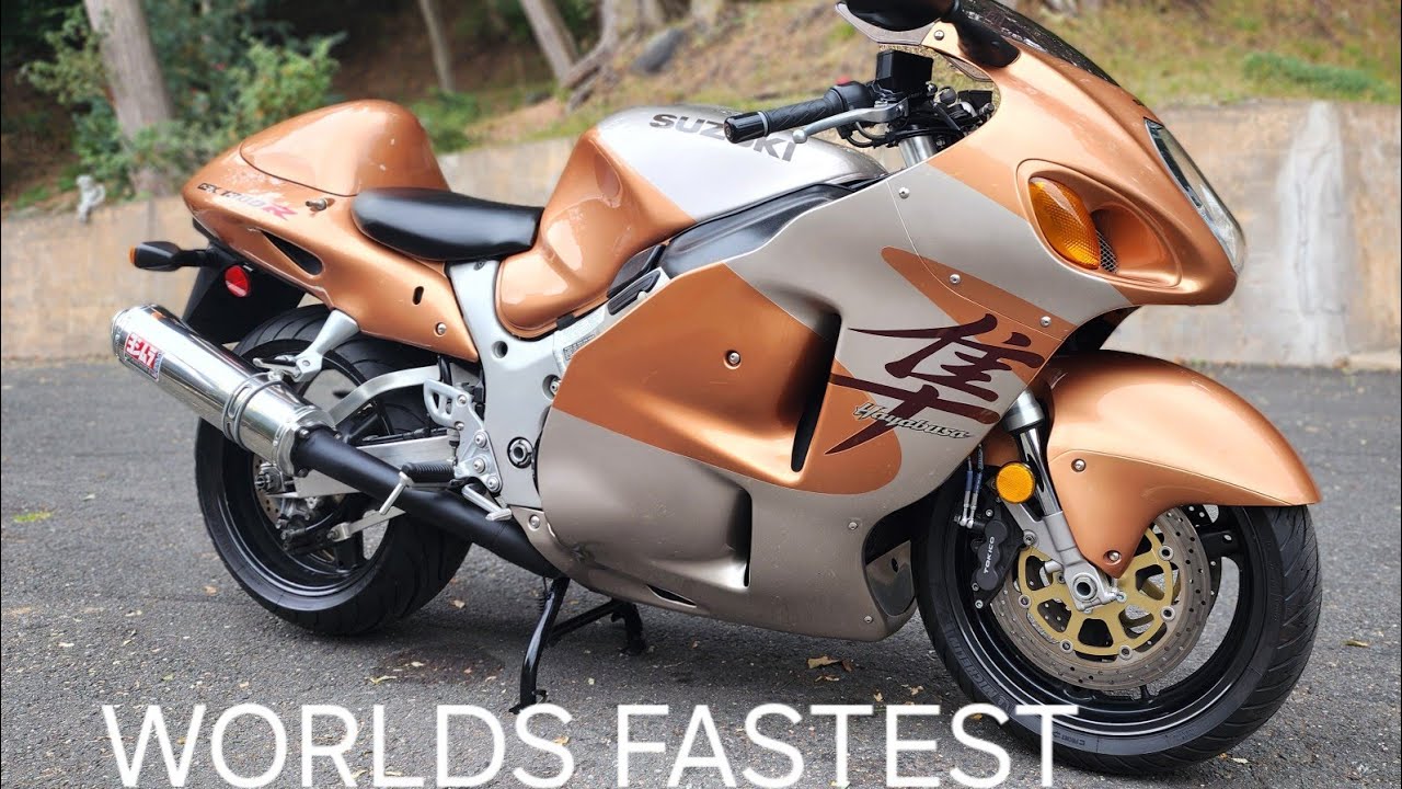 1999 SUZUKI HAYABUSA WORLDS FASTEST MOTORCYCLE