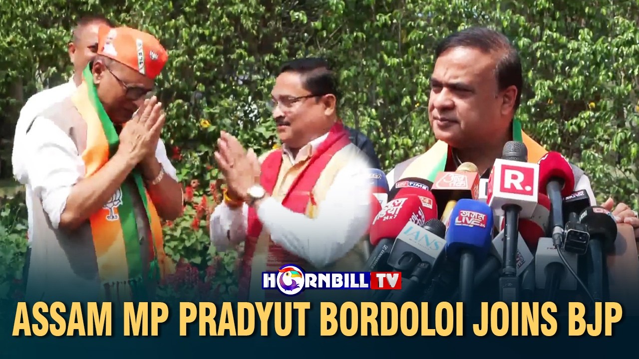 ASSAM MP PRADYUT BORDOLOI JOINS BJP