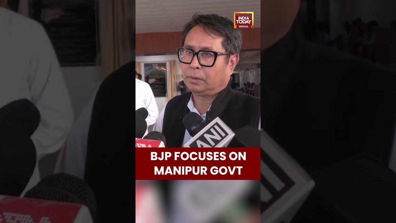 BJP Leaders Push for Government Formation in Manipur: Sapam Ranjan Singh | #manipurgovernment #bjp