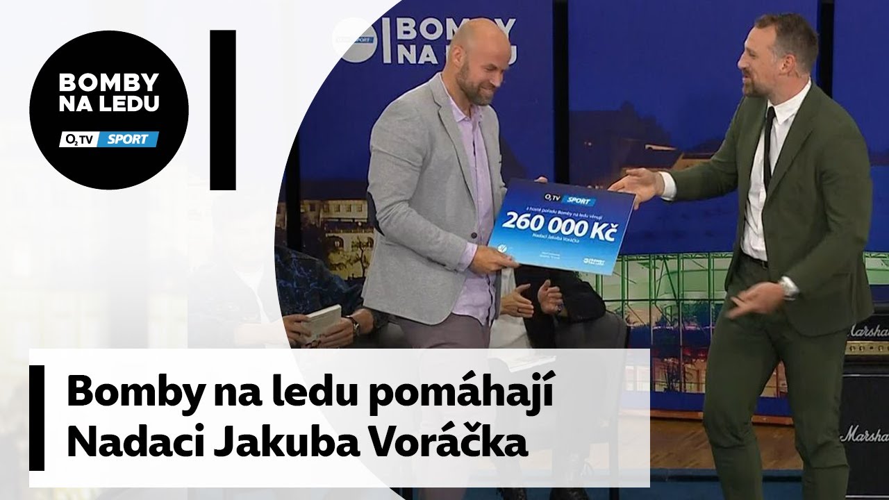 Bomby na ledu pom&aacute;haj&iacute; Nadaci Jakuba Vor&aacute;čka