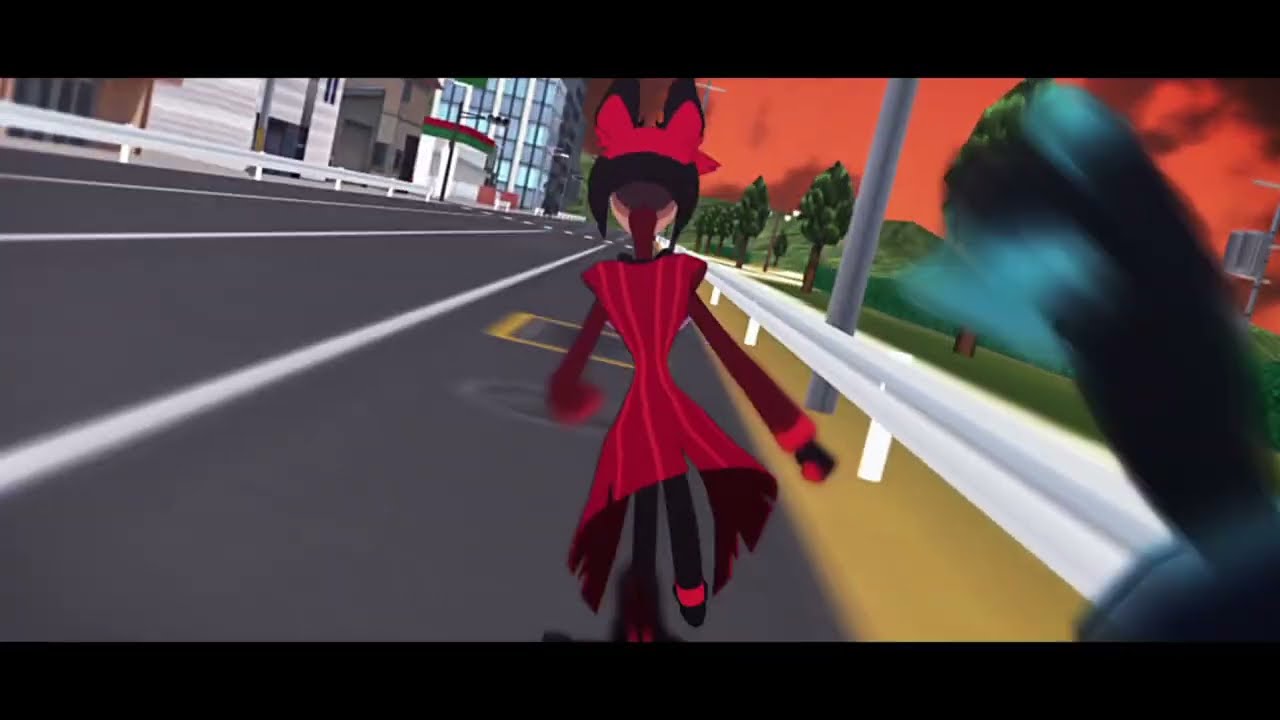【Hazbin Hotel MMD】ヴォックスがアラスターを誘う場面【Vox視角 】